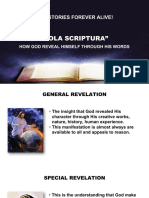 9 GHL 5. God Who Reveal Himself Through His Word