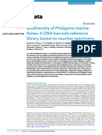 Biodiversity of Philippine Marine Fishes: A DNA Barcode Reference Library Based On Voucher Specimens