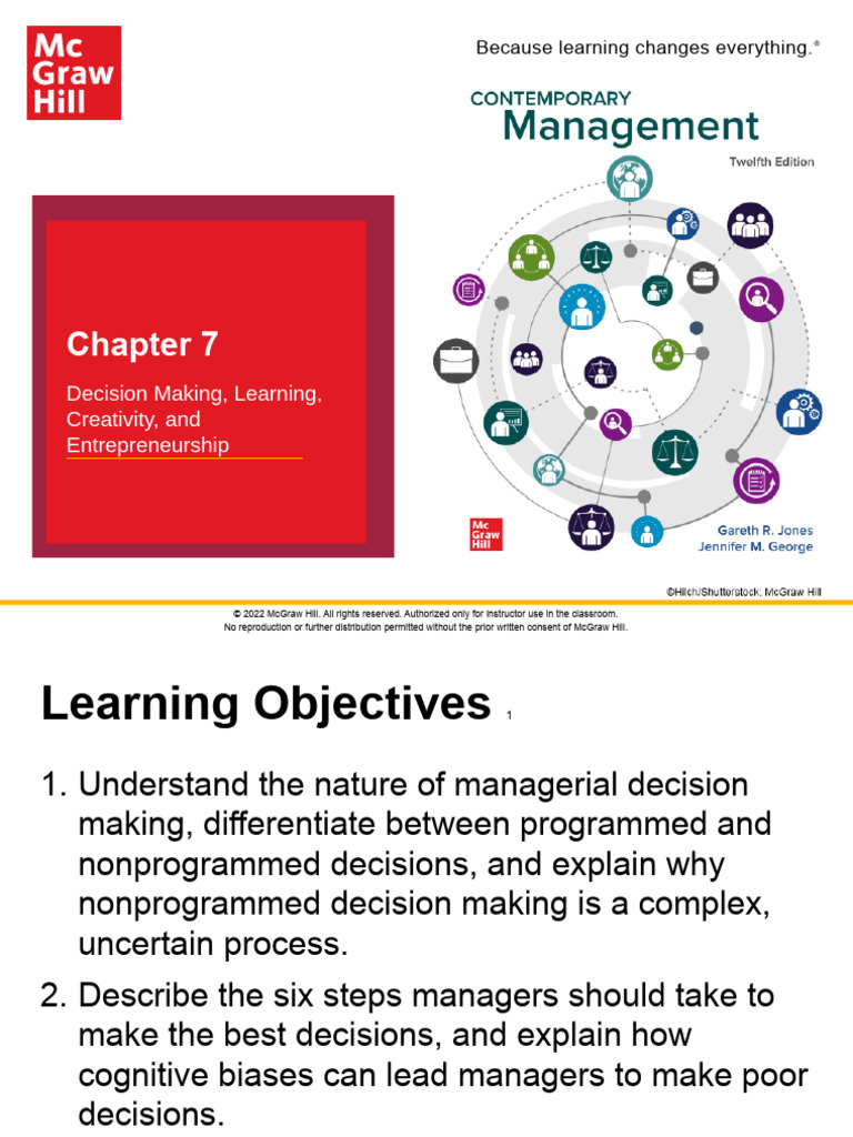 Decision making topic 6 chapter 07 jones pdf decision