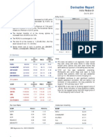 Derivatives Report 19th October 2011