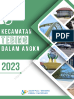 Kecamatan Tebing Dalam Angka 2023