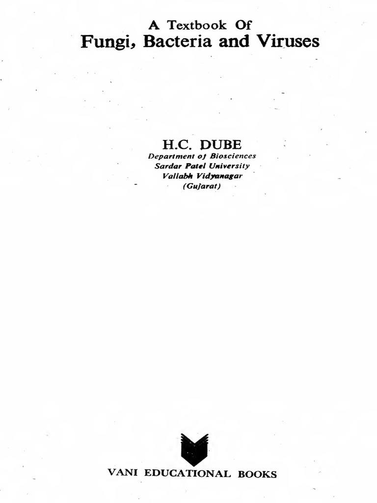 Fungi Bacteria and Virus - H C Dubey | PDF | Fungus | Cell (Biology)