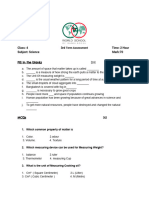 Class-4,,Science Question