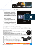 Fact Sheet The Future of The Universe