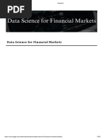 Data Science For Financial Markets - Kaggle