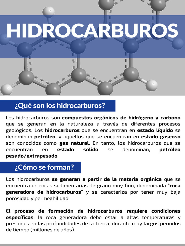 Folleto Hidrocarburos | PDF