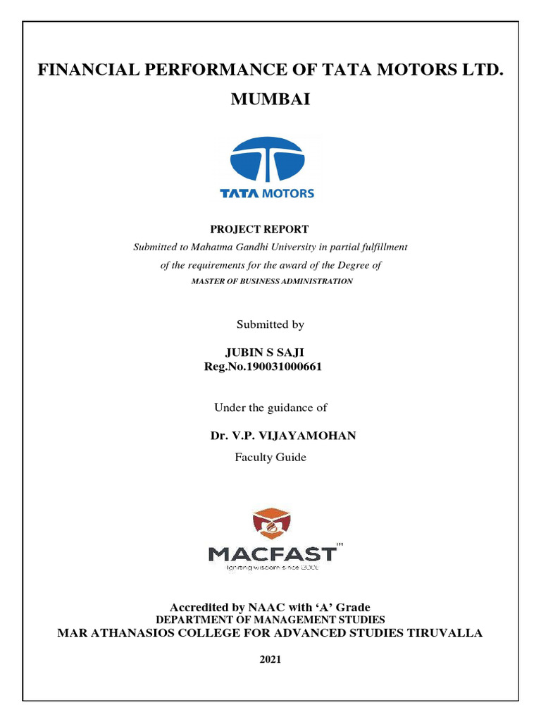 Tata Motors | PDF