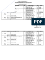 JADWAL UAS FARMASI SEMESTER GENAP 20192020 + Ruang