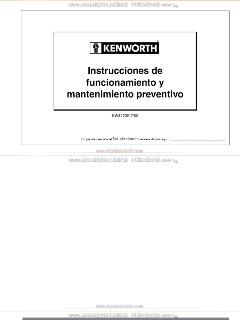 2006 KENWORTH T800 SERVICE MANUAL PDF intelligence overview