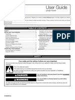 Whirlpool Upright Freezer Manual 1701448L