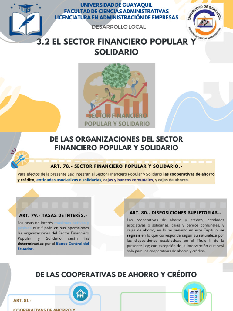 3.2 El Sector Financiero Popular y Solidario | PDF