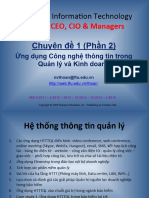 Chuyen de 1 - P2 - Thao Luan Ve Vai Tro Cua Nha Quan Ly - HTTT - TMDT - Bao Viet