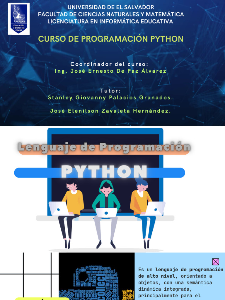 Tutoría 1 - Python | PDF