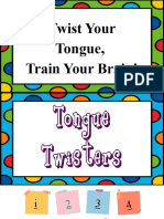 Tongue Twisters - Riddles Activity