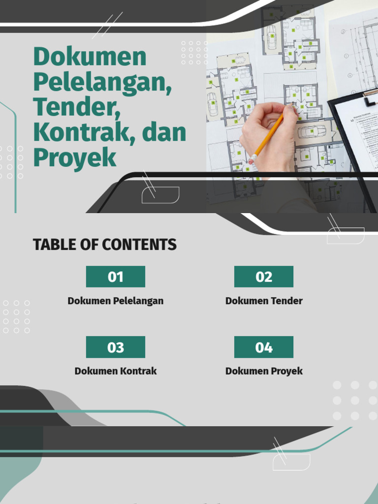 Dokumen Tender dan Pelelangan Konstruksi | PDF | Seni