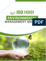 ISO 14001 Environmental Management Manual With Procedures Sample