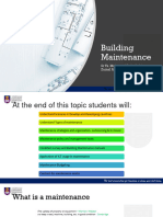 W10 Building Maintenance