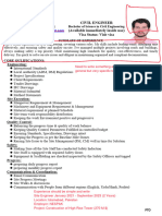 Civil Engr CV