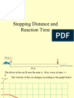 Calculating Reaction and Braking Distances | PDF | Speed ...