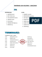 Terminarz XX Edycji KLH 23-24e