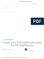 Create Your First Dashboard Using ArcGIS Dashboards