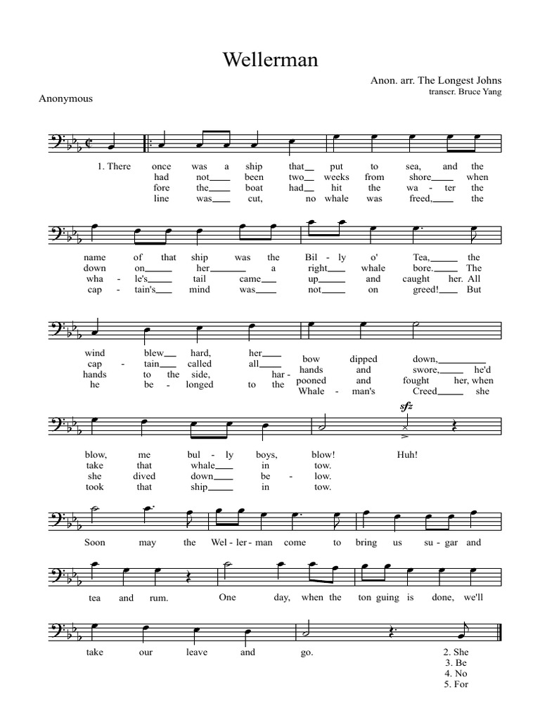 Wellerman | PDF