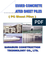 Brochure Corrugated Concrete Sheet Piles..