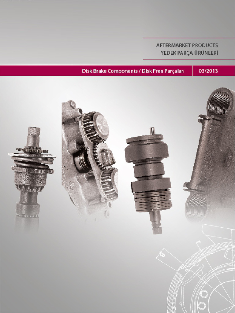 Brake Types and Caliper Specifications | PDF | Vehicle Parts ...