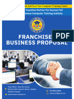 10X Your Computer Training Bussiness With Franchise - Tomar Computer Praposal