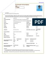 Manu Dixit Enrollment Form Print