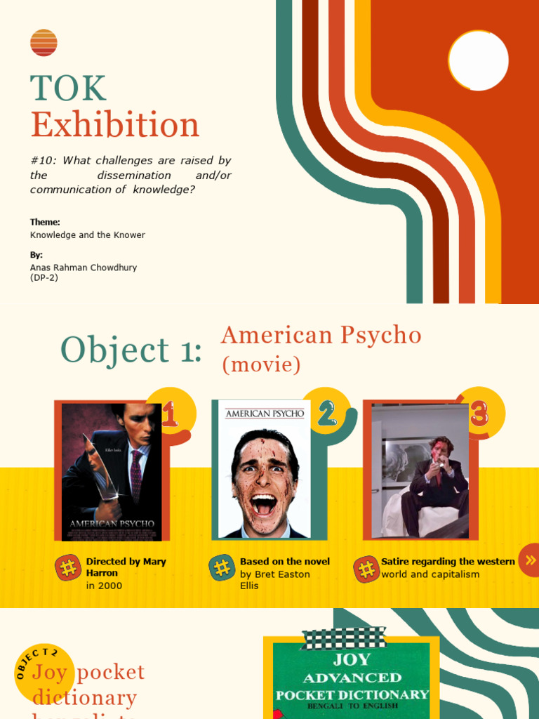 Tok Exhibition Project PDF