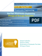 Design of Sewage Networks