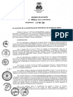 Decreto de Alcaldia N 00016-2012-A Mpmn.