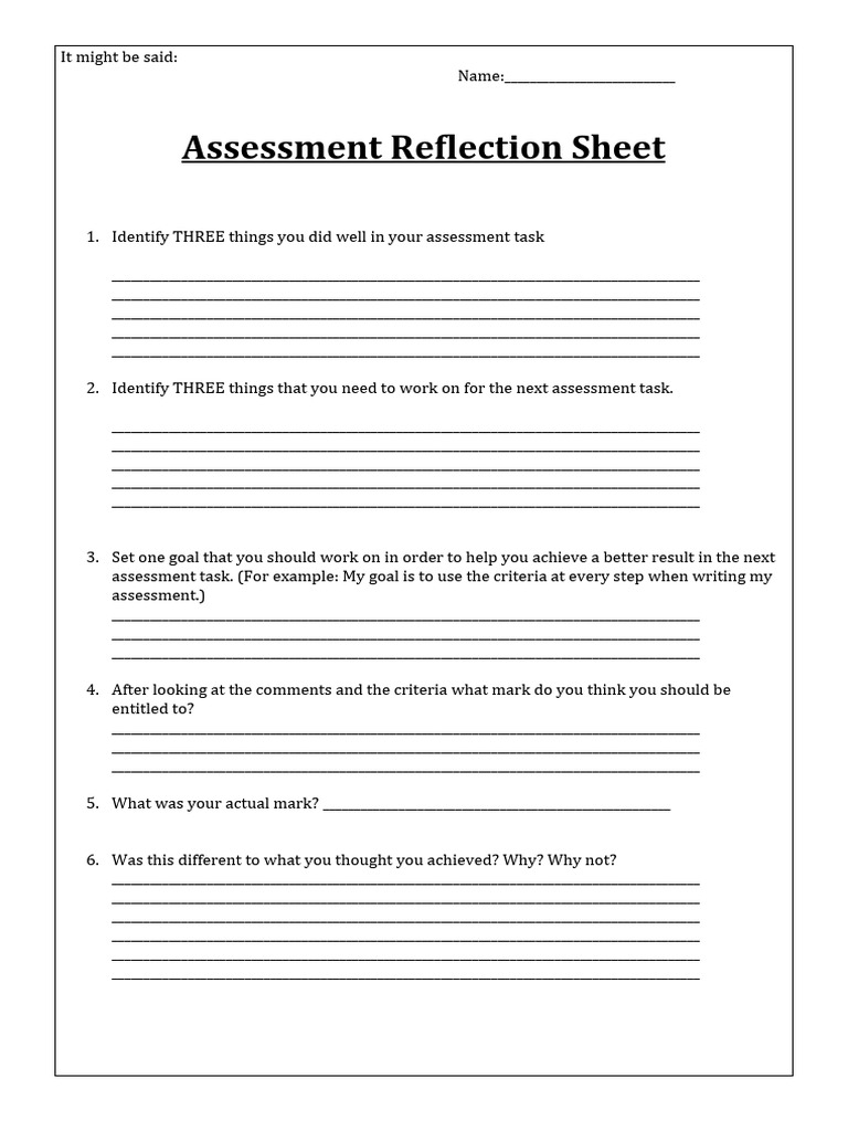 assessment-reflection-sheet-pdf