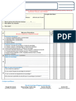 Formulaire Plan de Sauvetage D'urgence