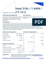Stainless Steel 1.4404