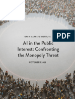 AI in The Public Interest