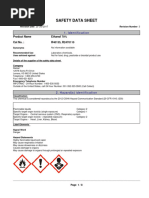 Ethanol 96% MSDS | PDF | Ethanol | Combustion