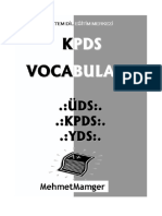 Vocabulary For Kpds