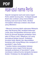 Asal Usul Pulau Pinang