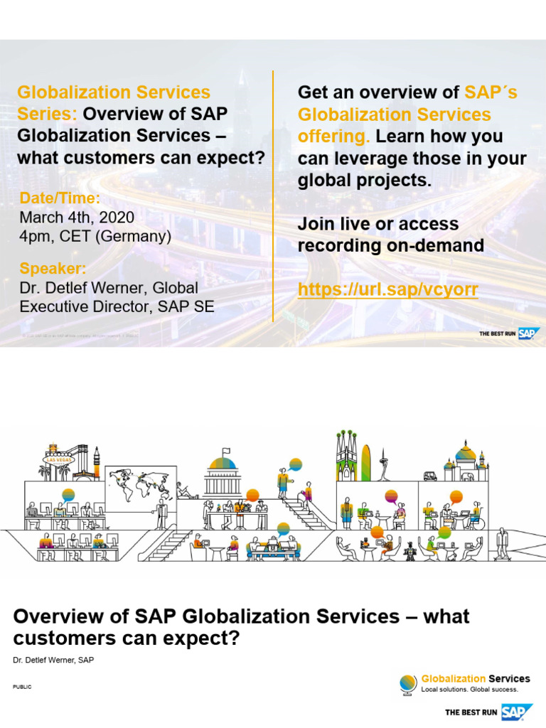 Globalization Services Overview 040320 | PDF | Business | Economies