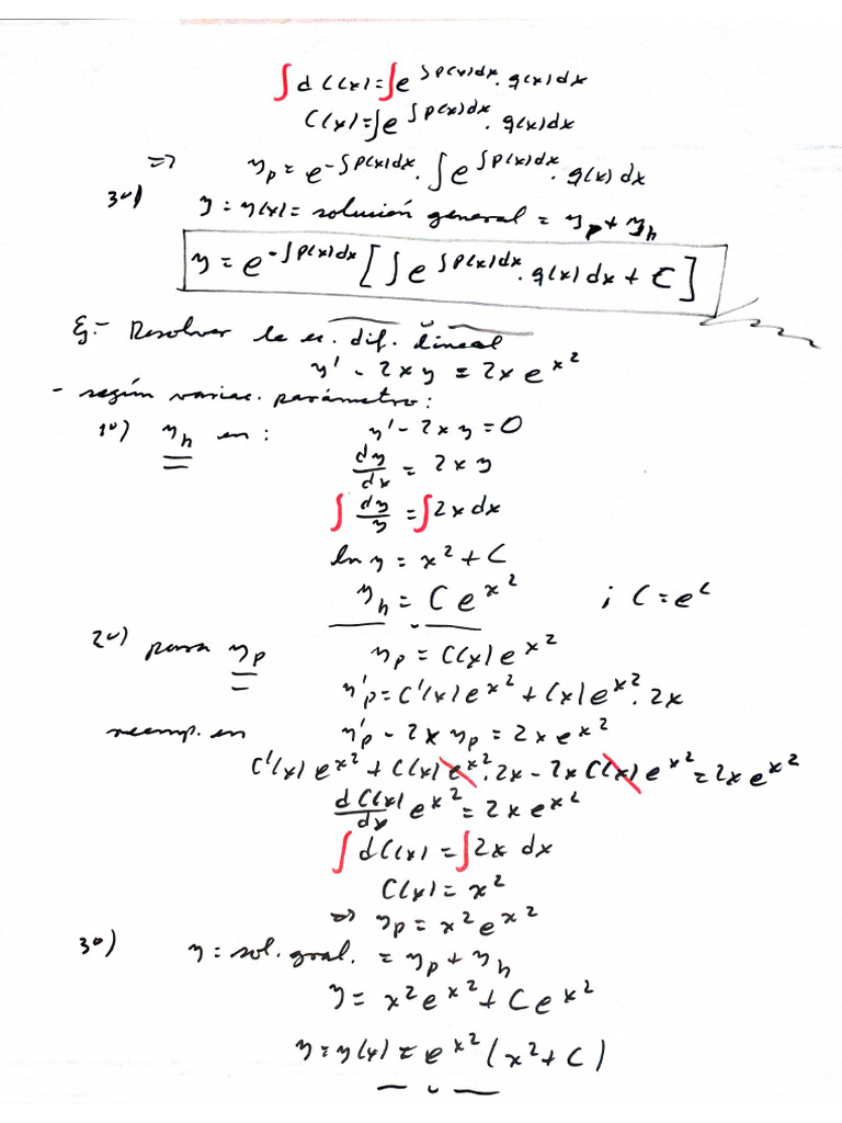 Mat 207 F Clase 2 1er Orden | PDF