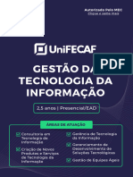 UniFECAF - Guia Gestão Da Tecnologia Da Informação - A4 - Ago23