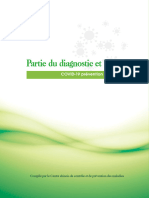 Partie Du Diagnostic Et Traitement: COVID-19 Prévention Et Le Contrôle Des