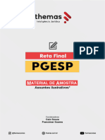 PGESP - Metas + Ebook + Simulado + Juris + Videoaula