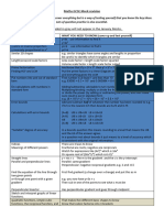 Maths GCSE Revision 9 - 1 2022