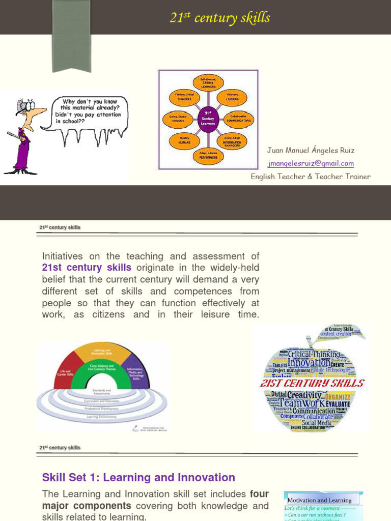 21st Century Skills | PDF | Educational Technology | Learning