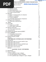 EE3591 Power Electronics Reg 2021 Notes For All Unit