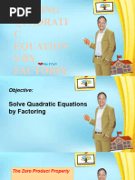 Null Factor Law in Quadratic Equations | PDF | Quadratic Equation ...