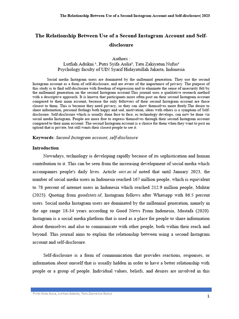 Uas English Lutfiah Adrikni And Putri Syifa Aulia Pdf Social Media